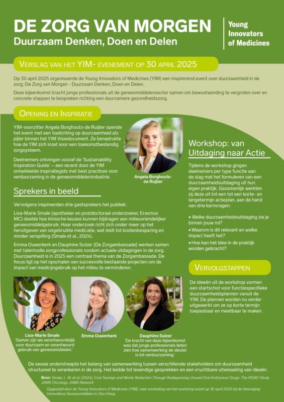YIM onepager De Zorg van Morgen